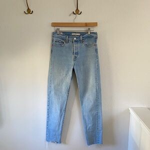 Levi's Women's wedgie Boot Cut Light Blue Jeans